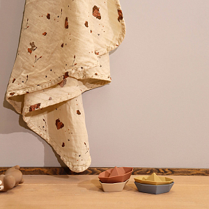 Набор лодок силиконовых nuuroo "Asger", 4 шт, мульти микс